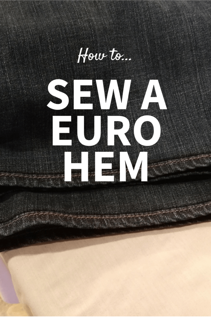Euro hem jeans
