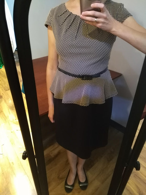finished tailored skirt
