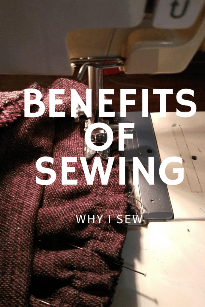 sewing machine make clothes upcycle fashion