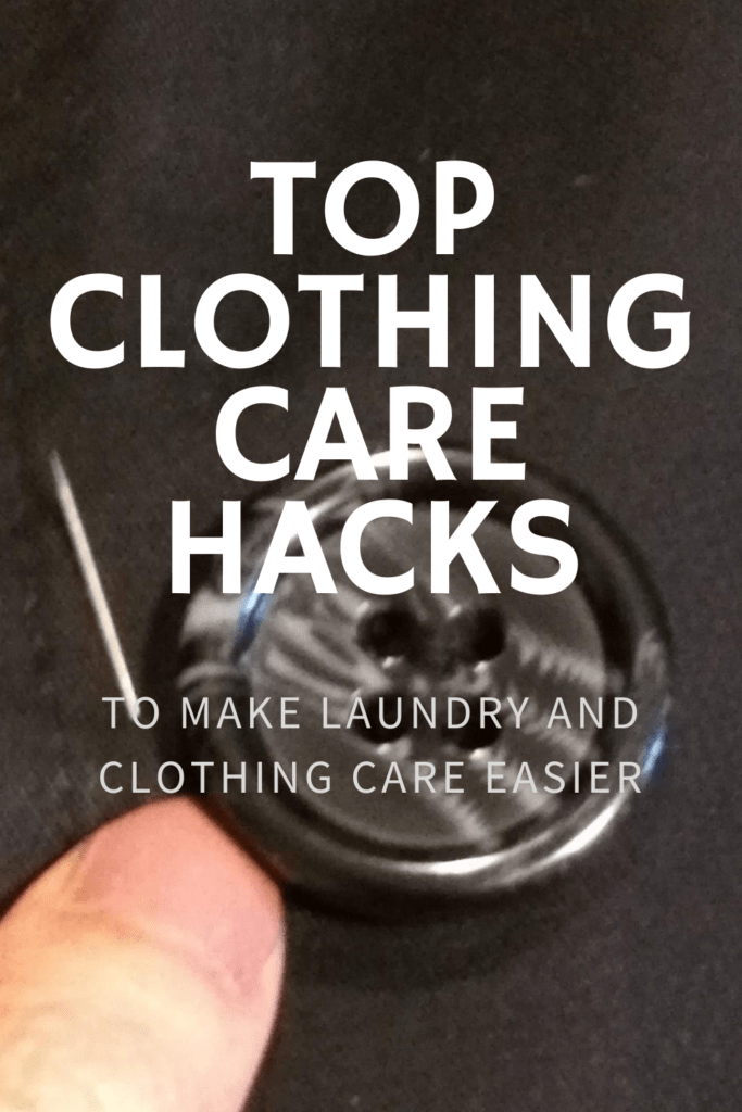 top clothing hacks care laundry tips