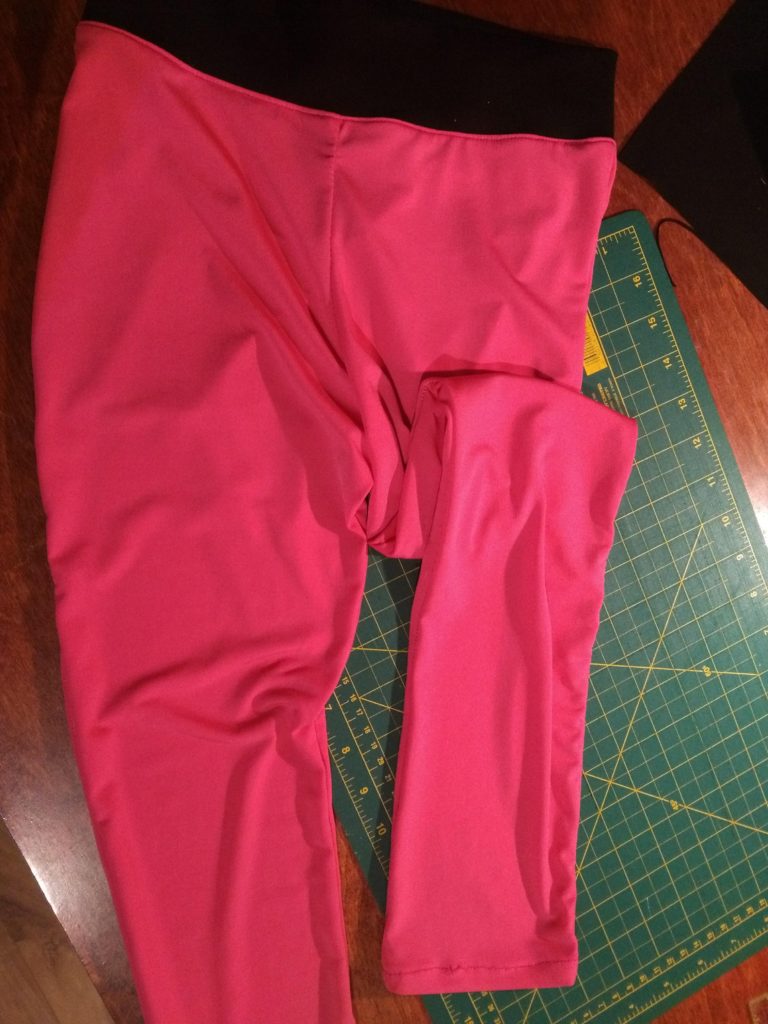 sew leggings no pattern make pattern