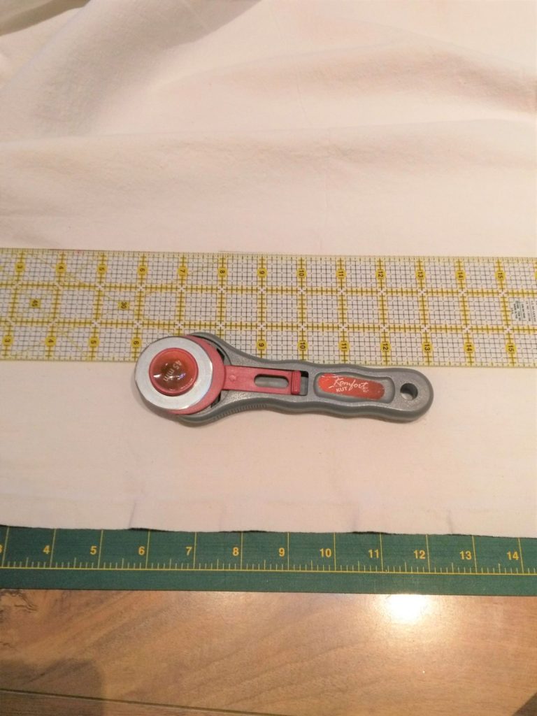 rotary cutter and grid ruler