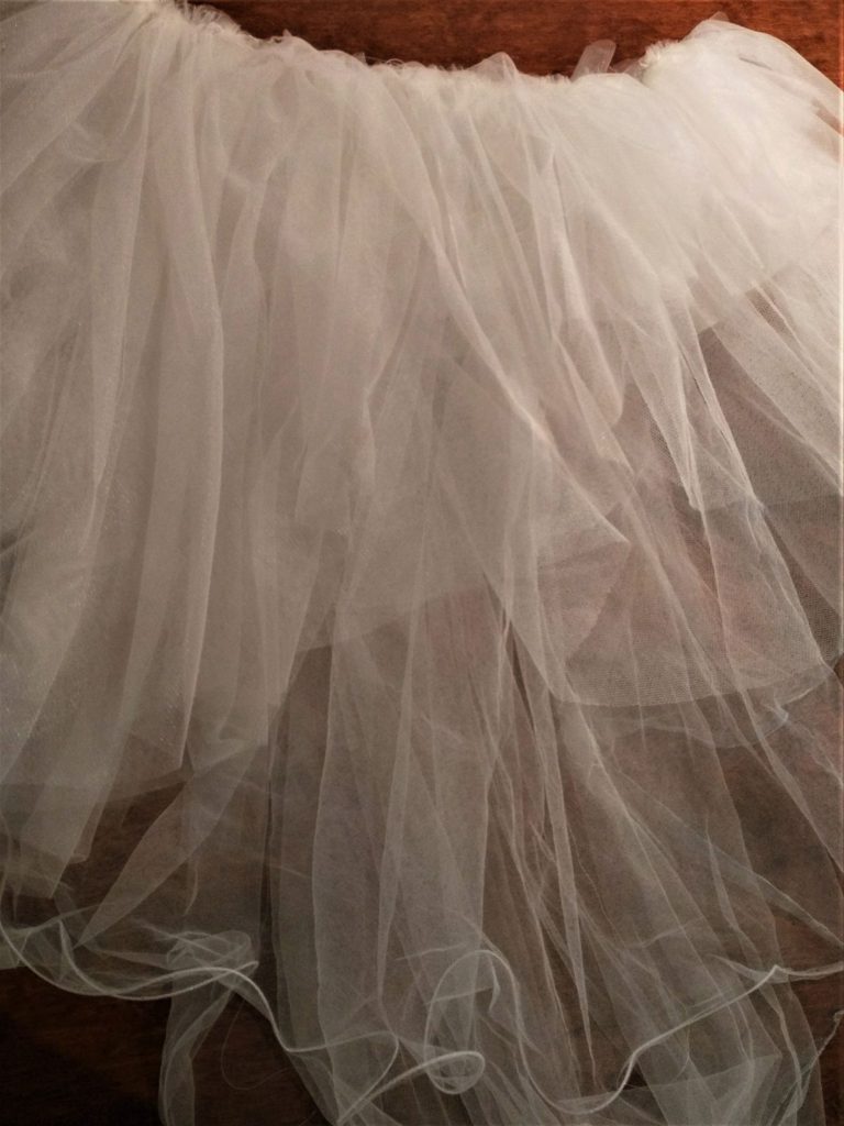 layers of tulle DIY tulle cloud skirt