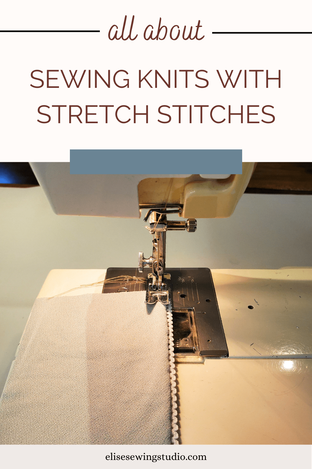 Guide to sewing machine needles for knits - The Last Stitch