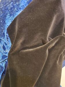 velvet and stretch velour