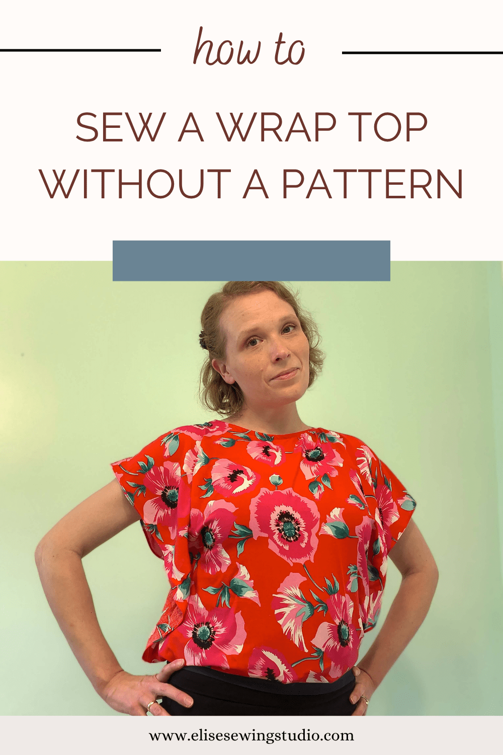 Sew a Wrap Top Without a Pattern